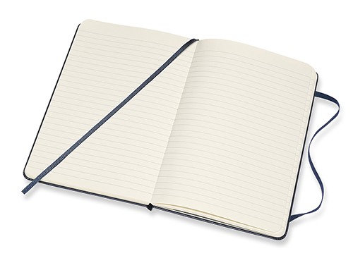 Блокнот Moleskine Classic medium 11,5 x 18 см в лінію сапфір