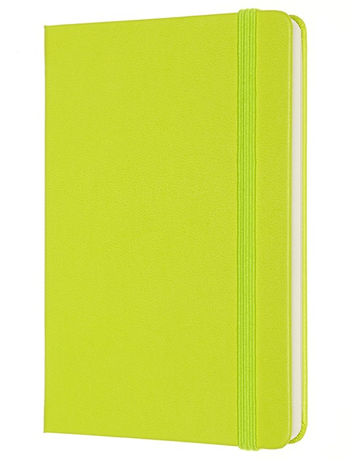 Блокнот Moleskine Classic 9 х 14 см нелінований лимонний зелений