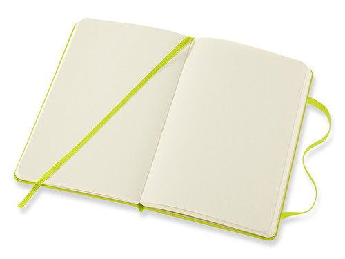 Блокнот Moleskine Classic 9 х 14 см нелінований лимонний зелений