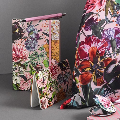 Блокнот Cedon Букет середній 14,4 х 21 см в крапку