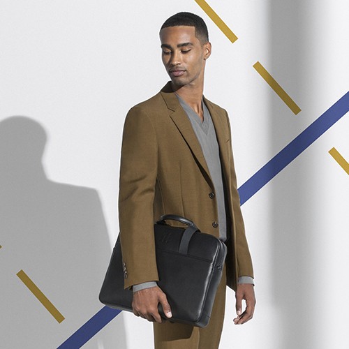 Сумка Moleskine Classic Briefcase Slim чорна