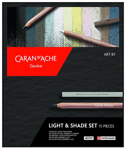 Набір Caran d'Ache Artist Light & Shade 15 предметів