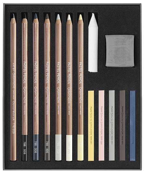Набір Caran d'Ache Artist Light & Shade 15 предметів