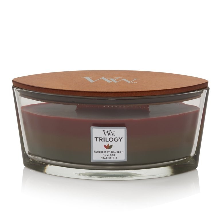 Ароматична свіча WoodWick Ellipse Trilogy Hearthside 453 г