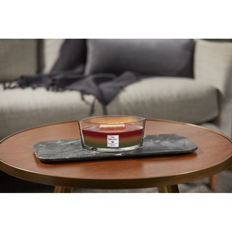 Ароматична свіча WoodWick Ellipse Trilogy Hearthside 453 г