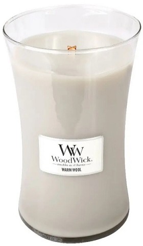 Ароматична свіча WoodWick Large Warm Wool 609 г