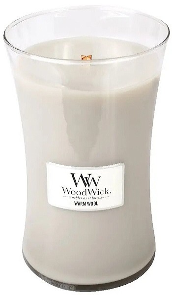 Ароматична свіча WoodWick Large Warm Wool 609 г