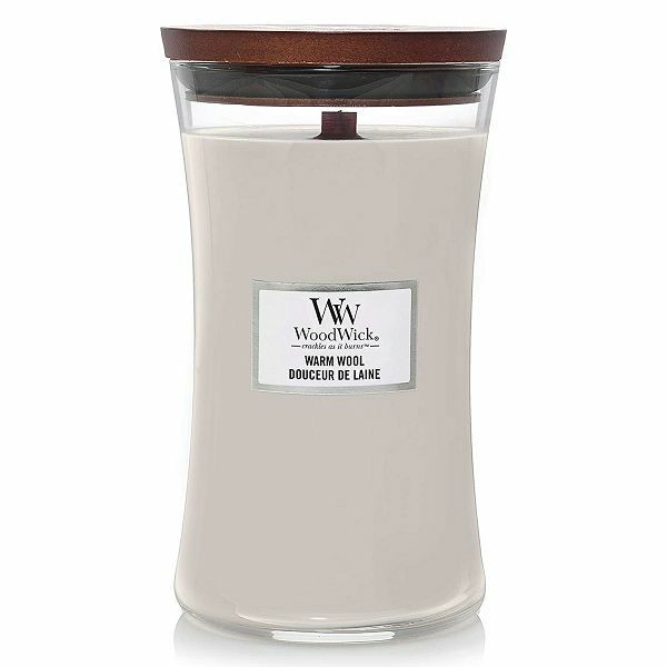 Ароматична свіча WoodWick Large Warm Wool 609 г