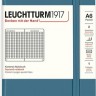 Блокнот Leuchtturm1917 Rising Colours кишеньковий 9 х 15 см в клітинку сіро-синій