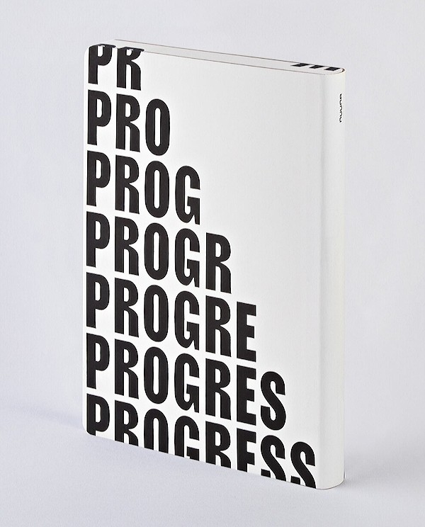 Блокнот Nuuna Graphic Work In Progress 16,5 х 22 см в крапку