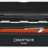 Ручка Caran d'Ache 849 Colormat-X помаранчева + бокс