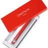 Чорнильна ручка Caran d'Ache 849 Metal червона перо M (середнє)
