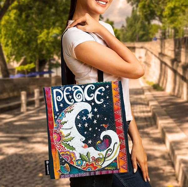 Сумка-шоппер Paperblanks Грайливі Творіння Мир