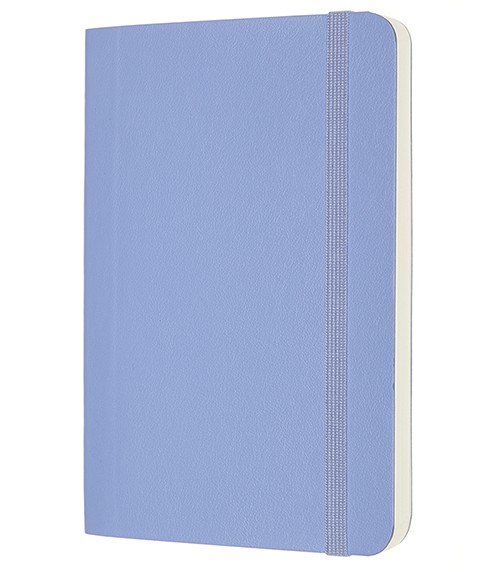 Блокнот Moleskine Classic 9 х 14 см нелінований блакитна гортензія м'який