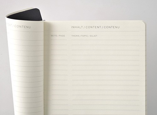 Блокнот Leuchtturm1917 Rising Colours м'який середній 14,5 х 21 см в лінію Stone Blue