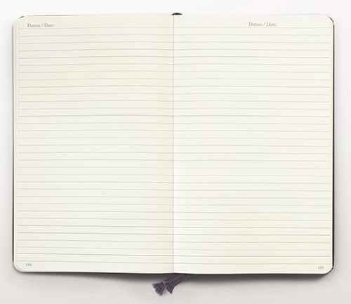 Блокнот Leuchtturm1917 Rising Colours м'який середній 14,5 х 21 см в лінію Stone Blue