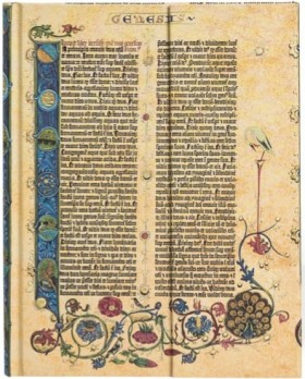 Блокнот Paperblanks Біблія Гутенберга Генезис великий 18 х 23 см в лінію 