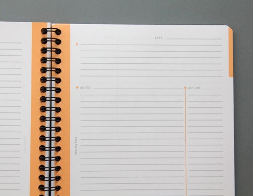 Блокнот Rhodia Meeting Book A5 чорний