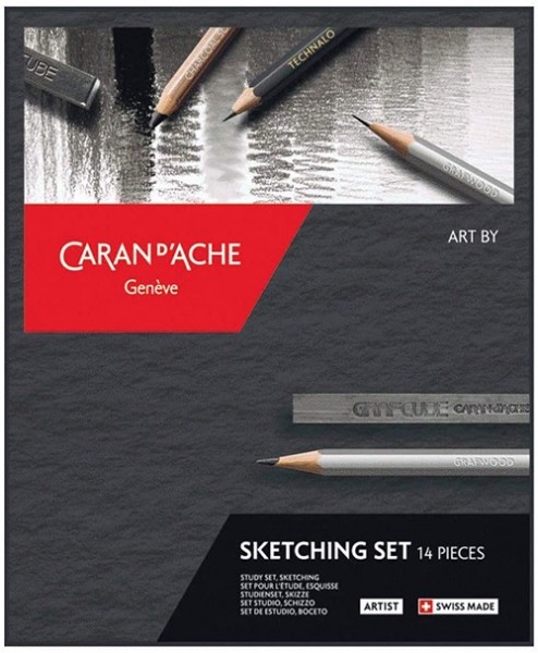 Набір Caran d'Ache Artist Sketching 14 предметів