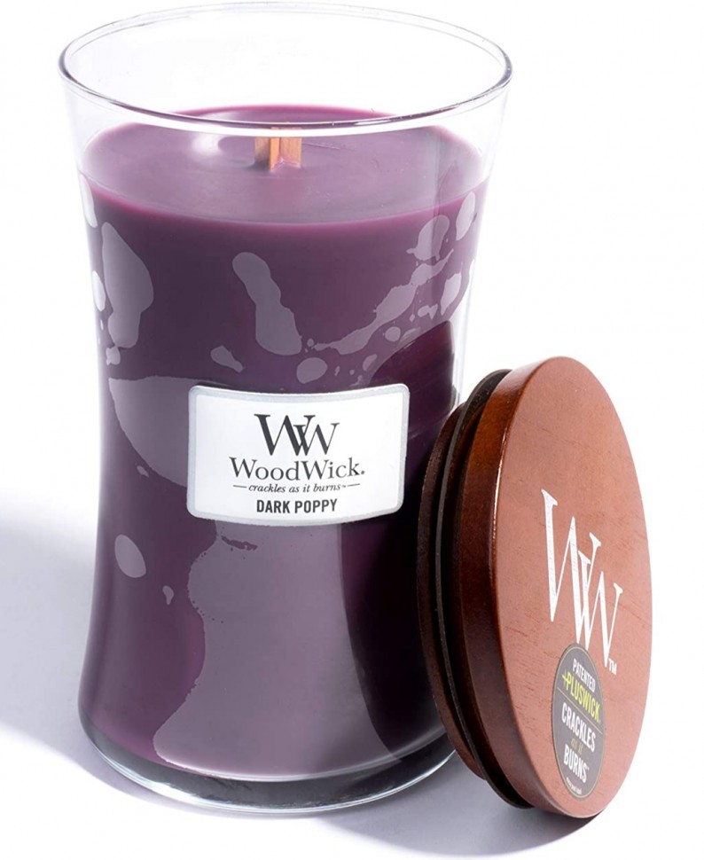 Ароматична свіча WoodWick Large Dark Poppy 609 г 