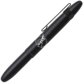 Кулькова ручка Fisher Space Pen Bullet NASA матова чорна з кліпсою 