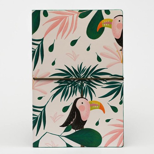 Блокнот Like U Jungle Какаду в клітинку