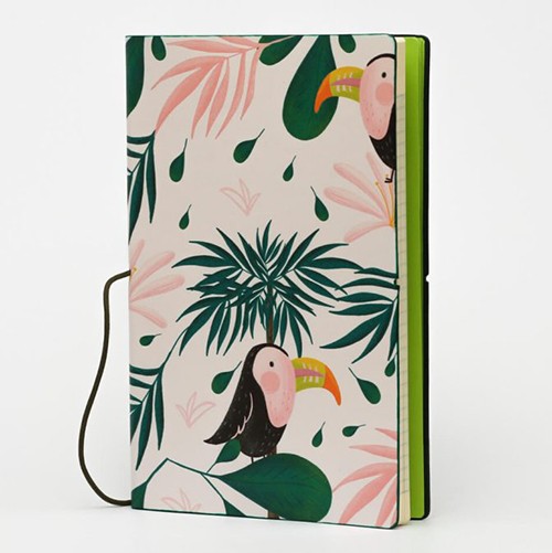 Блокнот Like U Jungle Какаду в клітинку