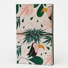 Блокнот Like U Jungle Какаду в клітинку