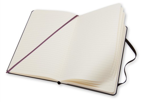 Блокнот Moleskine Classic середній 13 x 21 см в лінію чорний