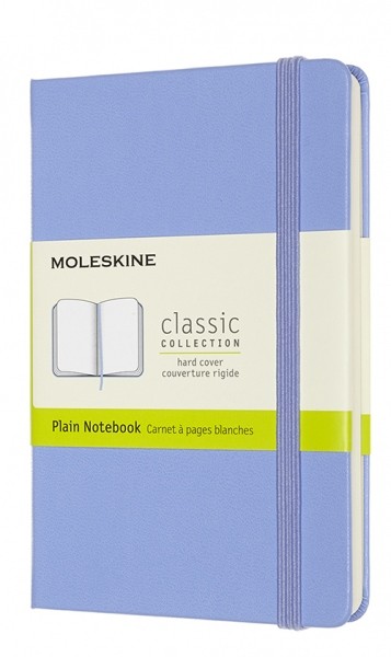 Блокнот Moleskine Classic 9 х 14 см нелінований блакитна гортензія