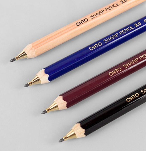 Механічний олівець Ohto Sharp Pencil винний 2,0 мм 