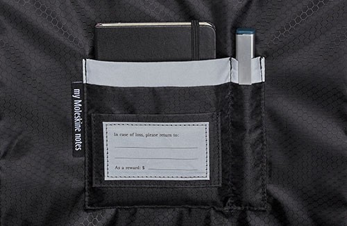 Сумка Moleskine Metro Device 15" чорна вертикальна