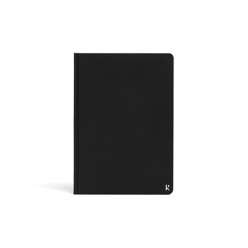 Блокнот Karst Classic A5 14,8 х 21 см в клітинку чорний