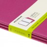 Набір зошитів Moleskine Cahier великий 19 х 25 см нелінований кінетичний рожевий 
