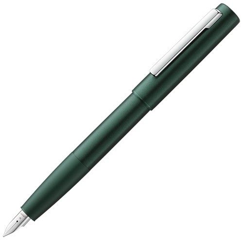 Чорнильна ручка Lamy Aion темно-зелена перо М (середне)