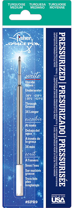 Стрижень кульковий Fisher Space Pen бірюзовий середній