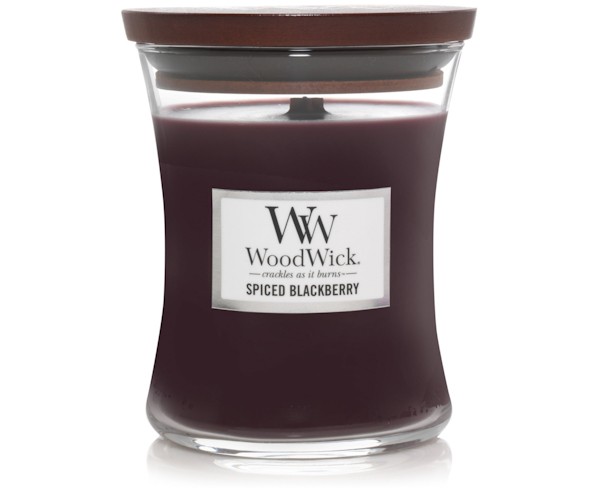 Ароматична свіча WoodWick Mini Spiced Blackberry 85 г