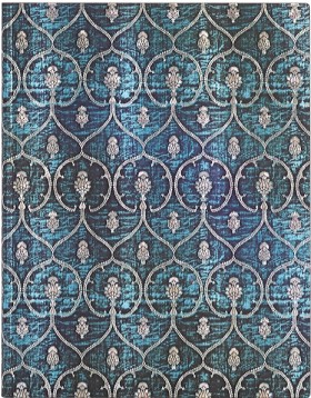 Блокнот Paperblanks Блакитний Оксамит Flexi великий 18 х 23 см в лінію