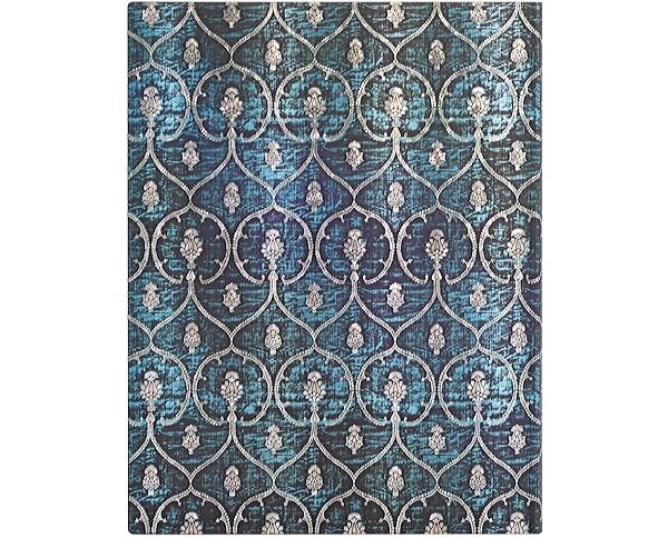 Блокнот Paperblanks Блакитний Оксамит Flexi великий 18 х 23 см в лінію