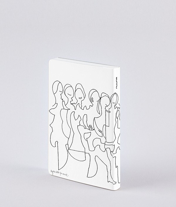 Блокнот Nuuna Graphic Friends By Myriam Beltz 10,8 х 15 см в крапку