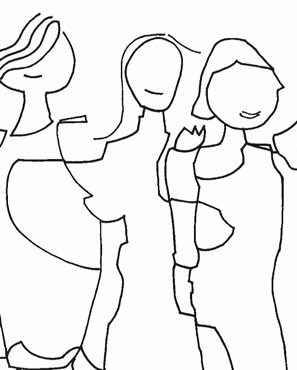 Блокнот Nuuna Graphic Friends By Myriam Beltz 10,8 х 15 см в крапку