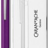 Ручка Caran d'Ache 849 Colormat-X фіолетова + бокс