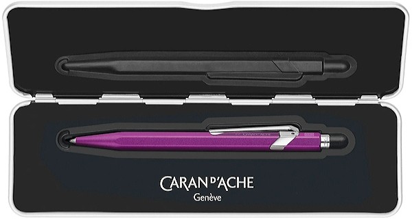 Ручка Caran d'Ache 849 Colormat-X фіолетова + бокс