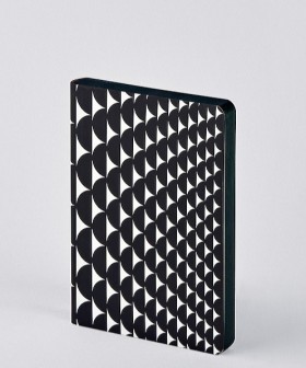 Блокнот Nuuna Graphic Half Full 10,8 х 15 см в крапку