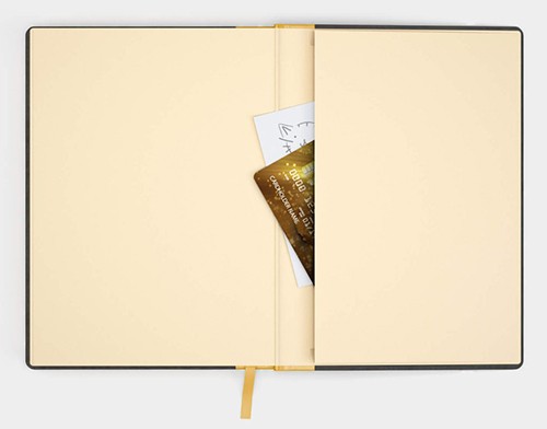 Блокнот Like U PRO в лінію Чорний з жовтим