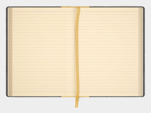 Блокнот Like U PRO в лінію Чорний з жовтим