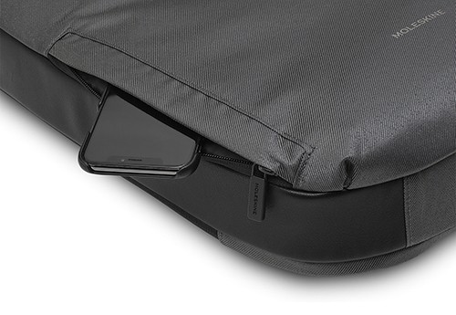 Сумка Moleskine Notebook 15" сіра вертикальна