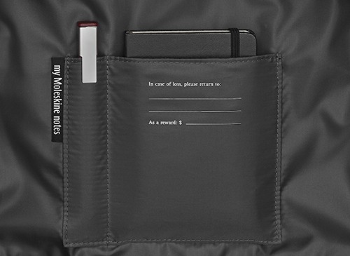 Сумка Moleskine Notebook 15" сіра вертикальна