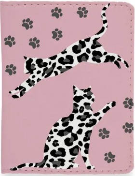 Обкладинка для документів Just Cover Леопардові Коти