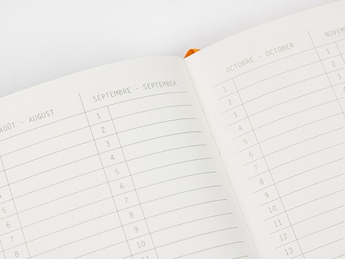 Блокнот Rhodia Goalbook А5 14,8 х 21 см темно-синій в крапку м'який